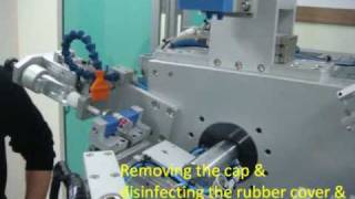 Robotic syringe filling system PIROM3 [upl. by Redmund621]