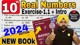 RD Sharma Class 10 Solutions Chapter 1 Real Numbers Ex 11 Q1 to Q5 From Latest Edition Book 2024 [upl. by Howlyn]