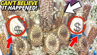 🤬MANAGER MESSED UP BIG TIME AGAIN… THEN THIS HAPPENED HIGH RISK COIN PUSHER MEGA JACKPOT [upl. by Sama]