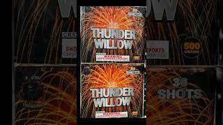 Thunder Willow 36s Firework Fuse Jump firework extremepyros [upl. by Ayotel440]