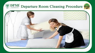 Departure Room Cleaning How do you Clean a Departure Room Room Cleaning Procedure in Hotels [upl. by Loleta846]