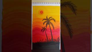 Easy Painting with DOMS brush pen 😱🤔 shorts​ craft​ art​ drawing​ satisfying viralvideo [upl. by Gustav]