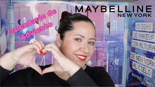 ✈️ MAYBELLINE ✈️ Calendario de Adviento [upl. by Greenman943]