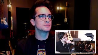 BRENDON URIE REACTING TO VOCAL COACH TRISTAN PAREDES REACTING TO HIM [upl. by Anura]