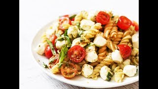 Caprese Pasta Salad Recipe  A Refreshing Salad Thats Easy to Make  by Pip and Ebby [upl. by Porett15]