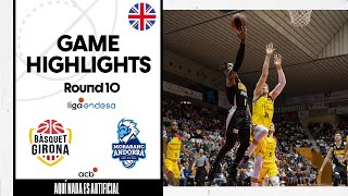 Bàsquet Girona  MoraBanc Andorra107104 GAME HIGHLIGHTS  Liga Endesa 202324 [upl. by Ibib]