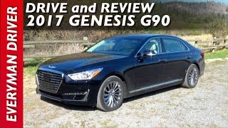 Heres the 2017 Genesis G90 Review on Everyman Driver [upl. by Eido]