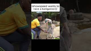 iShowSpeed Meets a Kangaroo in Australia🦘😂 ishowspeed australia kangaroo funnymoment viralshort [upl. by Teirrah]