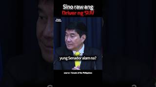 SINO RAW ANG DRIVER NG SUV Senate LTO MMDA [upl. by Inoy274]