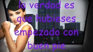 Chenoa  Cuando tú vas Lyrics CON LETRA [upl. by Mok49]