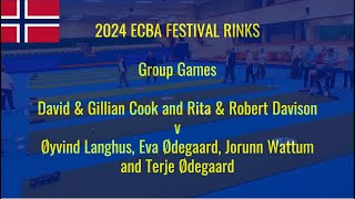 2024 ECBA Festival Rinks Group Game [upl. by Llerrehc]