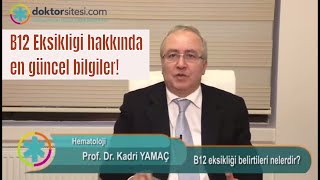 B12 eksikliği belirtileri nelerdir [upl. by Yvehc]