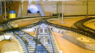 Führerstandsmitfahrt auf der alten Eisenbahnanlage meines Vaters Märklin [upl. by Ecyar]