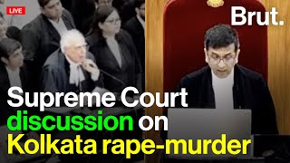 REPLAY Supreme Court takes up Kolkata rapemurder case [upl. by Tesil620]