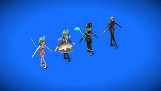 girldm Pikuniku Dance vtuber [upl. by Are]