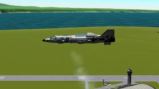 KSP  Vertical Engine Assisted STOL Aircraft [upl. by Edeline]