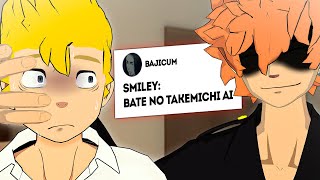 🤣 TAKEMICHI E SMILEY RESPONDEM TOKYO REVENGERS VR [upl. by Ikairik]