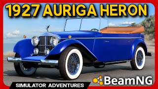 BeamNGs VINTAGE Car Mod is BACK  1927 Auriga Heron [upl. by Llenyar]