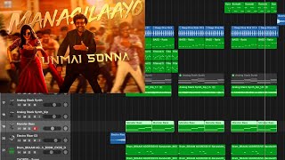 Vettaiyan  Manasilaayo  Reprogramming  Logic Pro  Tutorial [upl. by Niowtna]