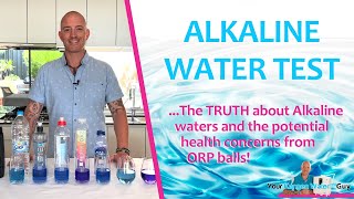 Alkaline Water Test Plus The Shocking The Truth About ORP Balls [upl. by Favien]