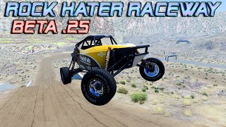 NEW BeamNG Short Course Track  Rock Hater Raceway Beta 25 [upl. by Eissej]