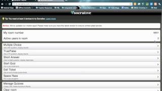 Socrative Register and Student Sign In [upl. by Porche]