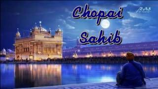 Chopai Sahib Full Path Fast  Read Along  Sikh Prayer  Nitnem Path [upl. by Eenot]