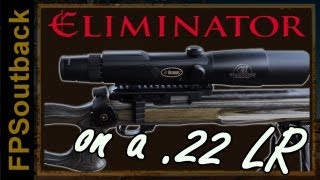 Burris Eliminator on a 22 LR [upl. by Lois]