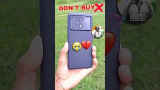 Dont Buy POCO X6 PRO For GAMING 💔❌ shorts [upl. by Lannie]