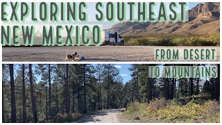 Exploring Southeast New Mexico From Desert To Mountains [upl. by Ahsiemac]