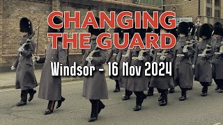 Changing the Guard Windsor  16 Nov 2024 [upl. by Astra541]