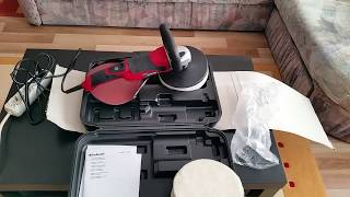 My Einhell Polishing Machine CCPO 11001E  First run [upl. by Saitam]