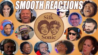 The Best Reactions To Smokin Out The Window by Silk Sonic Compilation  GRAMMY WINNERS [upl. by Aztinaj]