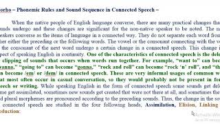 27 Language and Linguistics Aspects of Connected Speech Assimilation [upl. by Evy]