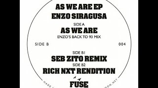 Enzo Siragusa  As We Are Seb Zito Remix [upl. by Lattie]