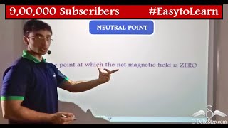 Neutral Point of Magnetic Field  Magnetism  Class 9  CBSE  NCERT  ICSE [upl. by Dnalyag]