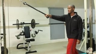 Rope PullDown Exercises to Build the Serratus Muscles  Fitness Advice [upl. by Dorn294]