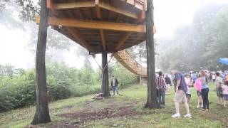 Fayette County Wednesday Walks Historic Summit Inn Treehouse [upl. by Siriso]