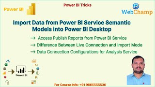 PBI70 Connect to Power BI Service Semantic Model using Analysis Service Database Connector [upl. by Sirrap]