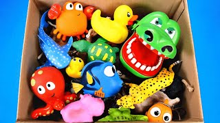 Zoo Animals Toys Box  Learn Animal Names And Fun Facts For Kids [upl. by Asennav]