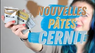 Je teste les nouvelles pâtes CERNIT [upl. by Arata]