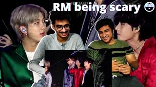 namjoon being a scary leader Indians reaction  WTF reactions  Genuine reaction [upl. by Eivad]