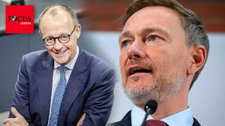 FDP rutscht unter 5 Prozent Merz als Kanzlerkandidat deutlich vor Scholz [upl. by Bever997]