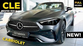 2024 MERCEDES CLE 450 Cabrio AMG BETTER Than E Coupe FULL InDepth Review Exterior Interior MBUX [upl. by Bordie]