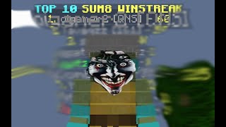 A INCRÍVEL JORNADA ao TOP 1 WINSTREAK SUMO FIGHTS [upl. by Augy]