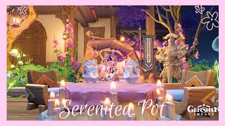 Serenitea Pot ✨️ WID   Serenitea Pot genshinimpact sereniteapot genshin gaming [upl. by Nicky]