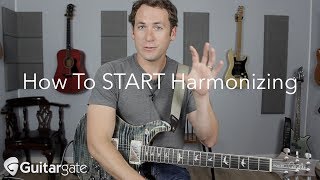 How To Easily Harmonize On Guitar  Getting Started [upl. by Ahseila]