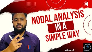 NETWORK THEORY  NODAL ANALYSIS  EXAMPLE 2 [upl. by Asusej]