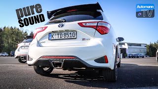 Yaris GRMN 212hp  pure SOUND 60FPS [upl. by Antonino]