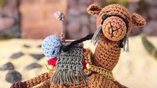 Camelo amigurumi PT1 [upl. by Bertie]